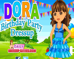 Dora birthday Dress Up