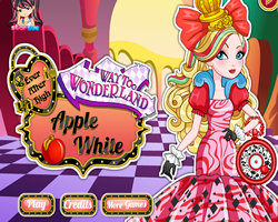Way Too Wonderland Apple White