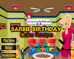 Barbie Birthday Cake Recipe