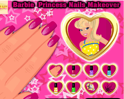 Barbie Princess Nails Makeover