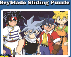 Beyblade Sliding Puzzle