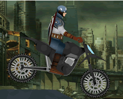 Captain America Motorcycle Rush