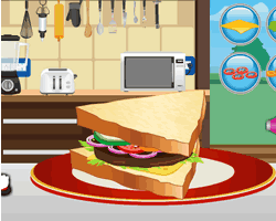 Club Sandwich Decoration