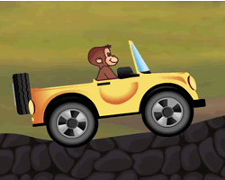 Curious George Car Driving Challenge