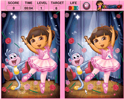 Dora Spot The Differences