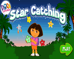 Dora The Explorer Star Catching