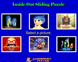 Inside Out Sliding Puzzle