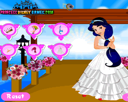 Jasmine Wedding Dress Up