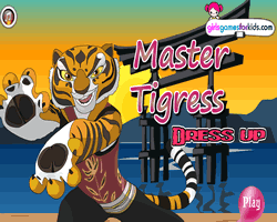 Master Tigress Dress Up