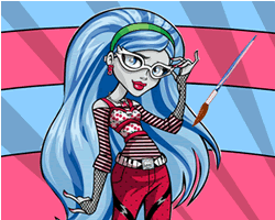 Monster High Ghoulia Yelps Coloring Page