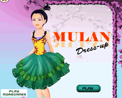 Mulan Dress Up