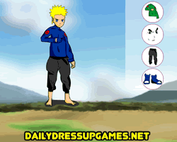 Naruto Character Dress Up