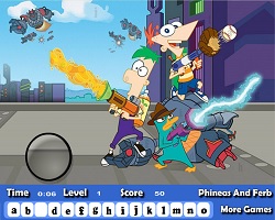 Phineas And Ferb Hidden Letters