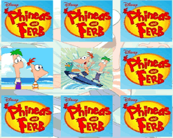 Phineas and Ferb Memory Matching