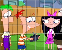 Phineas And Ferb Spin Puzzle