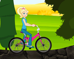 Polly Pocket Bike Ride Game