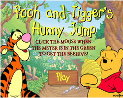 Pooh And Tigger Hunny Jump