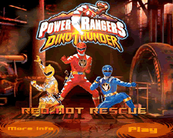 Power Rangers Dino Thunder Red Hot Rescue