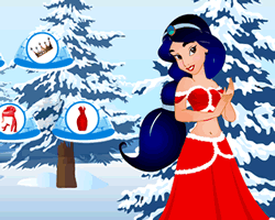 Princess Jasmine Christmas Dress Up