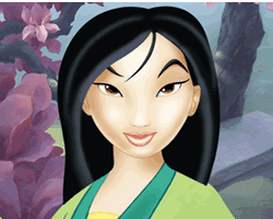 Princess Mulan Makeup