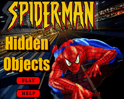 Spiderman Hidden Objects