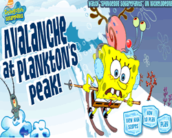 SpongeBob Avalanche at Planktons Peak