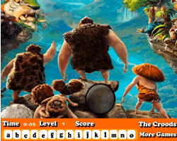 The Croods Hidden Letters