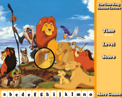 The Lion King Hidden Letters