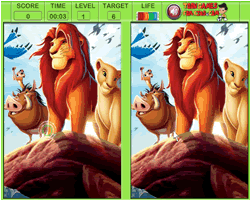 The Lion King Spot The Difference