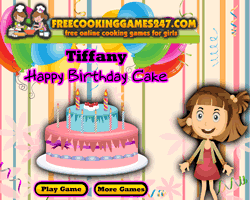 Tiffany Happy Birthday Cake