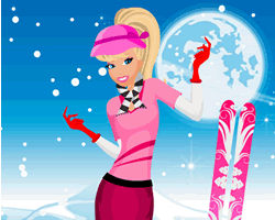 Winter Barbie Dress Up