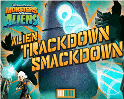 Monsters Vs Aliens Alien Trackdown Smackdown