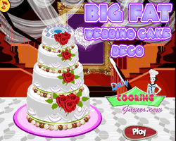 Big Fat Wedding Cake Decor