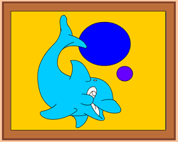 Dolphin Coloring