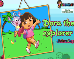 Dora The Explorer Coloring