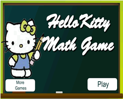 Hello Kitty Math Game