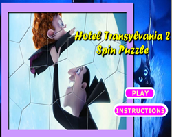 Hotel Transylvania 2 Spin Puzzle