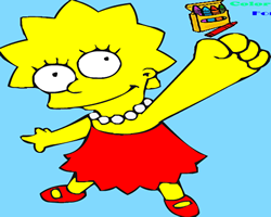 Lisa Simpsons Coloring