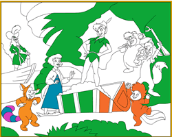 Peter Pan Coloring