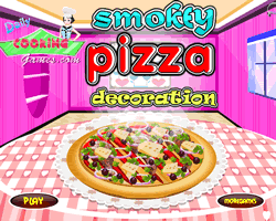 Smokey Pizza Decoration