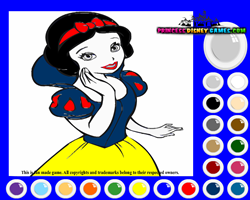 Snow White Coloring 2