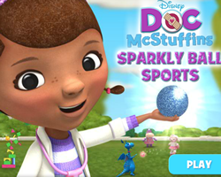 Doc McStuffin Sparkling Ball Sports